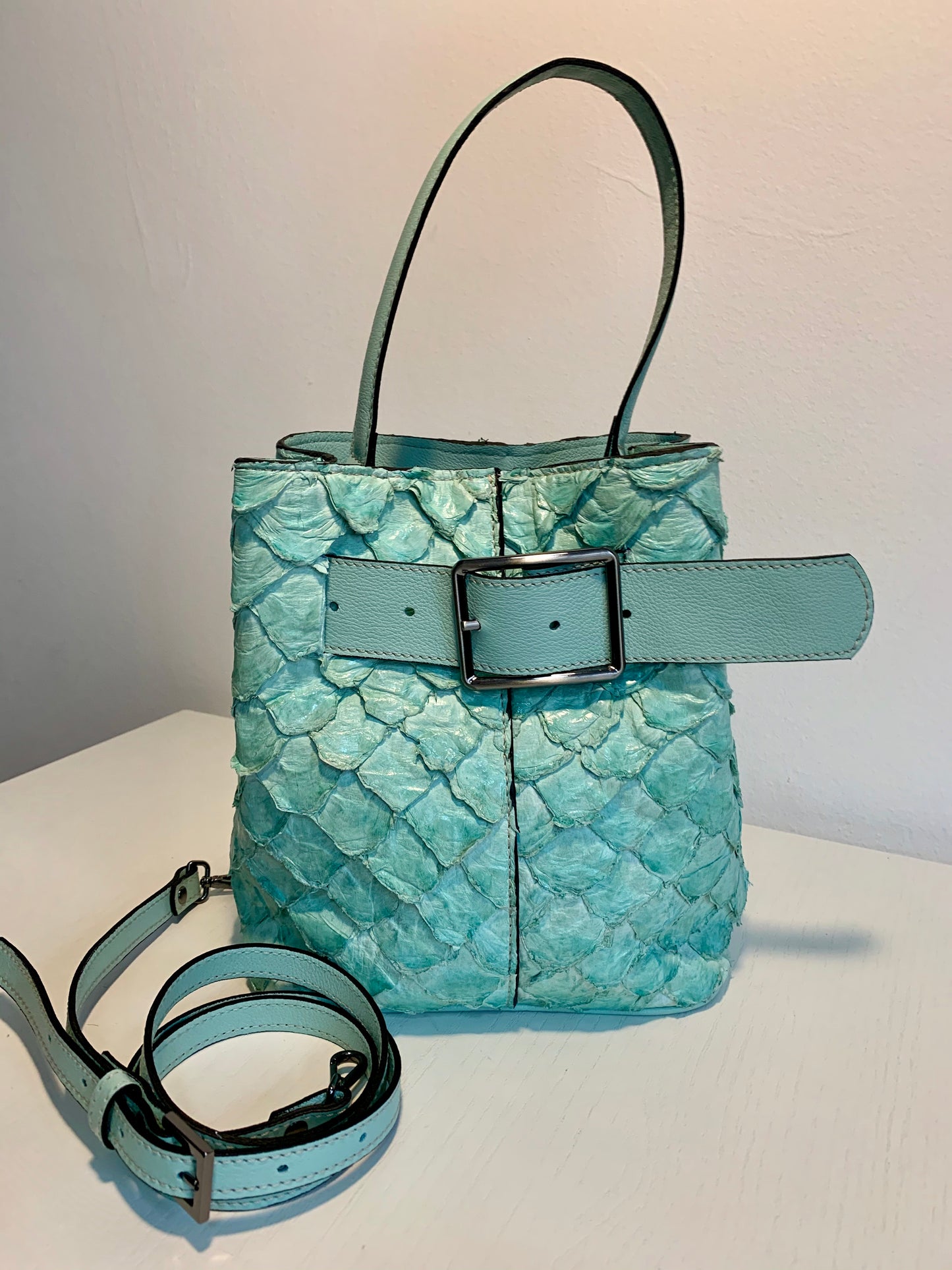 Bolsa bibi em pirarucu