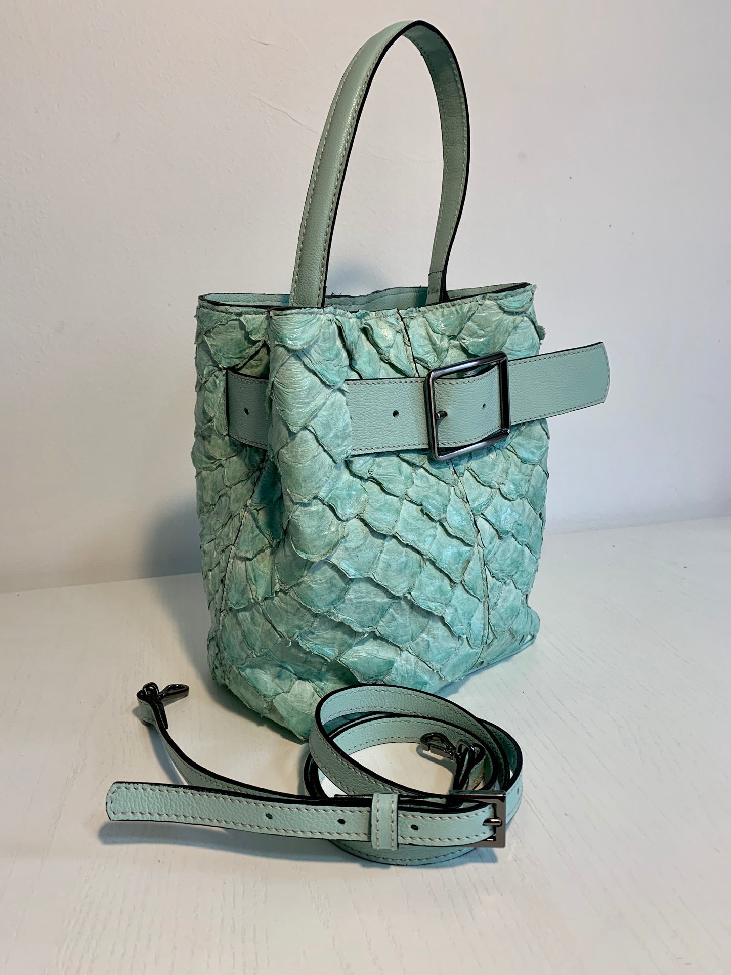 Bolsa bibi em pirarucu