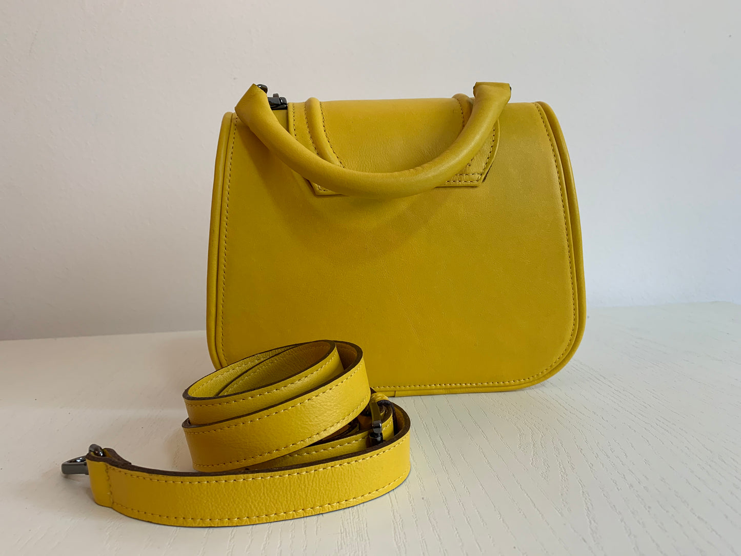 Bolsa Tia Lúcia Amarela