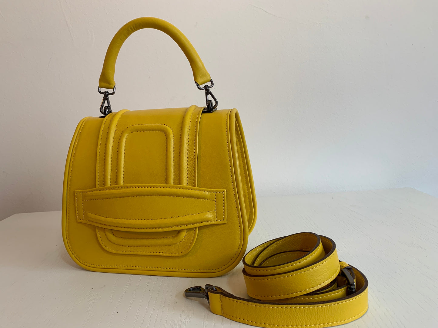 Bolsa Tia Lúcia Amarela
